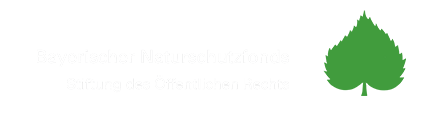 Logo das Auftritts Naturschutzfonds Bayern; Das Logo zeigt in farbigen Kreisflächen die Elemente Luft Wasser und Natur; Link führt zu Startseite des Angebots 